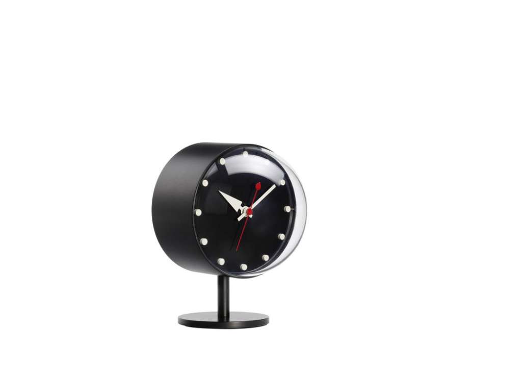 Vitra - Night clock - Messing schwarz - indoor