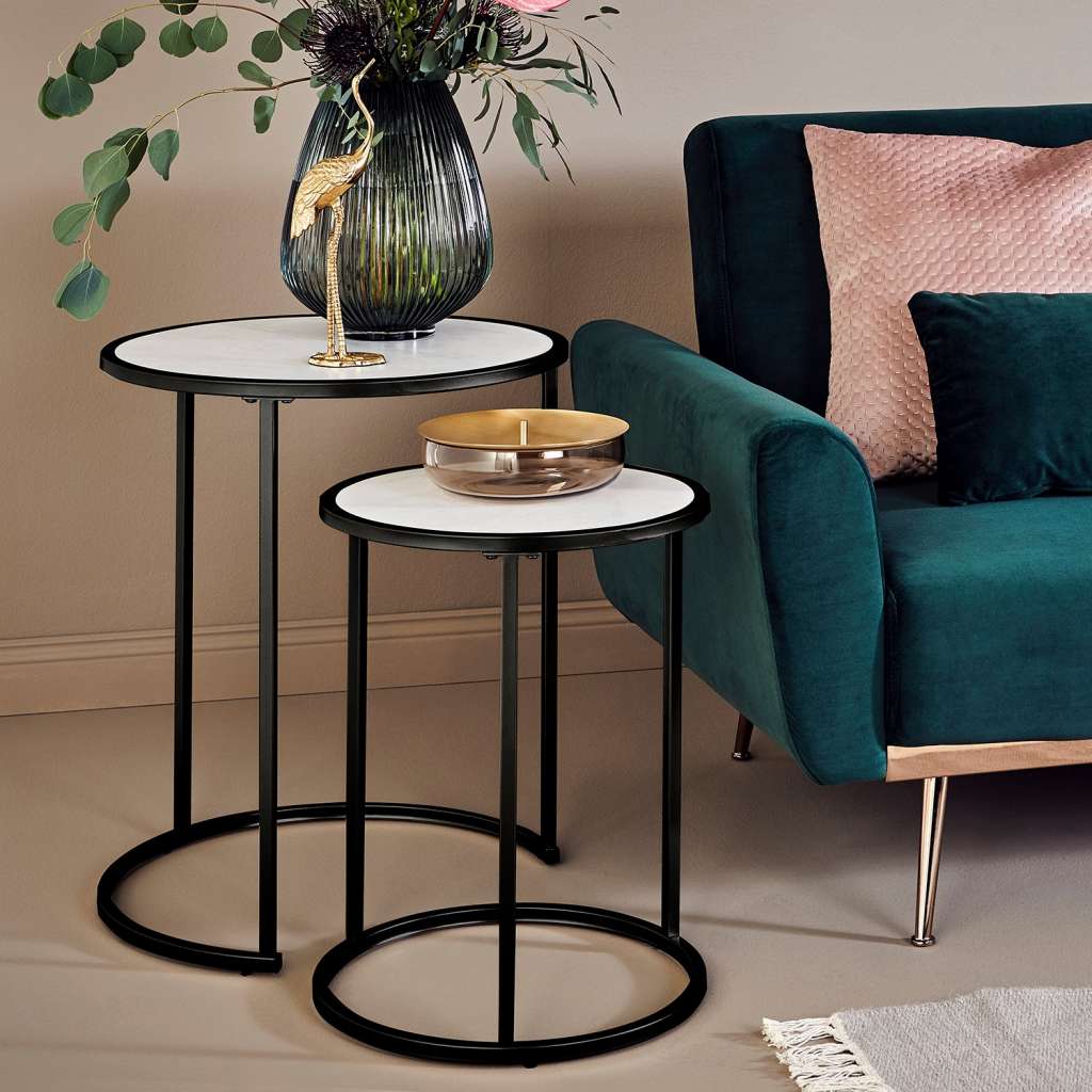 home24 Beistelltisch Sol II (2er-Set)