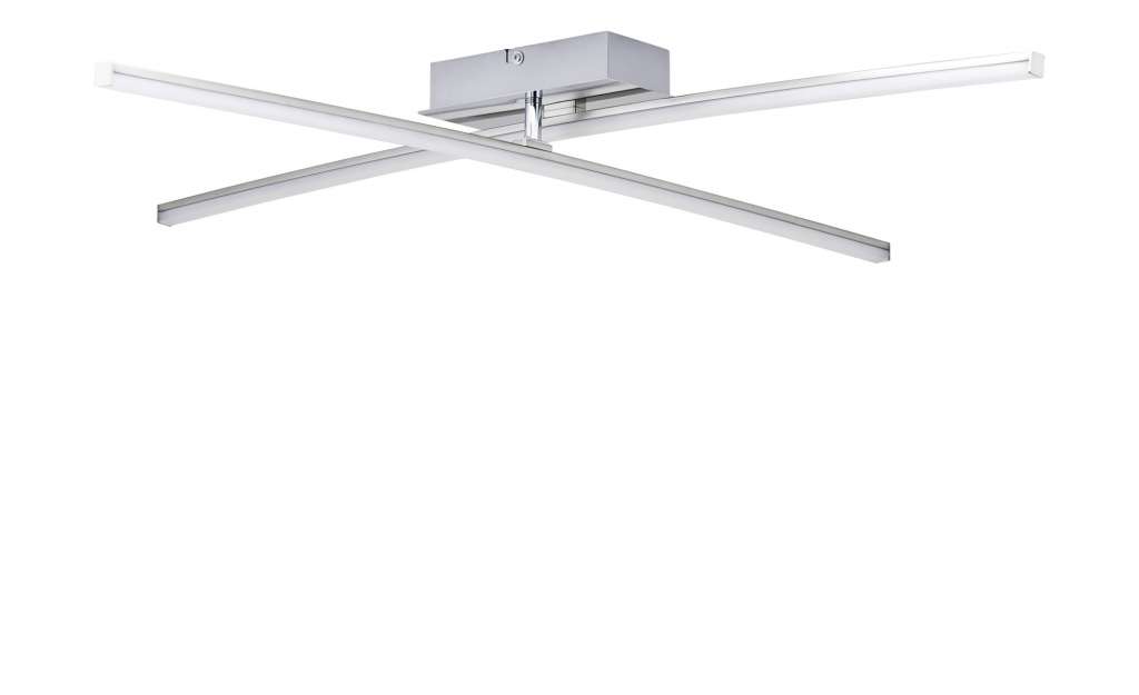 KHG LED-Deckenleuchte, 2-flammig Chrom ¦ Maße (cm): B: 9 H: 11,5 Lampen & Leuchten > Innenleuchten > Deckenleuchten - Höffner