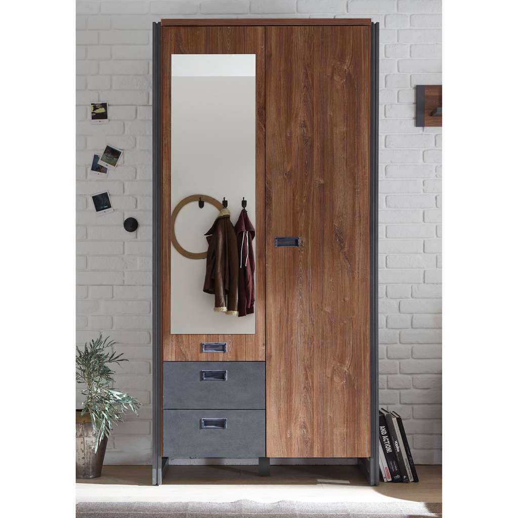 home24 Drehtuerenschrank Marton
