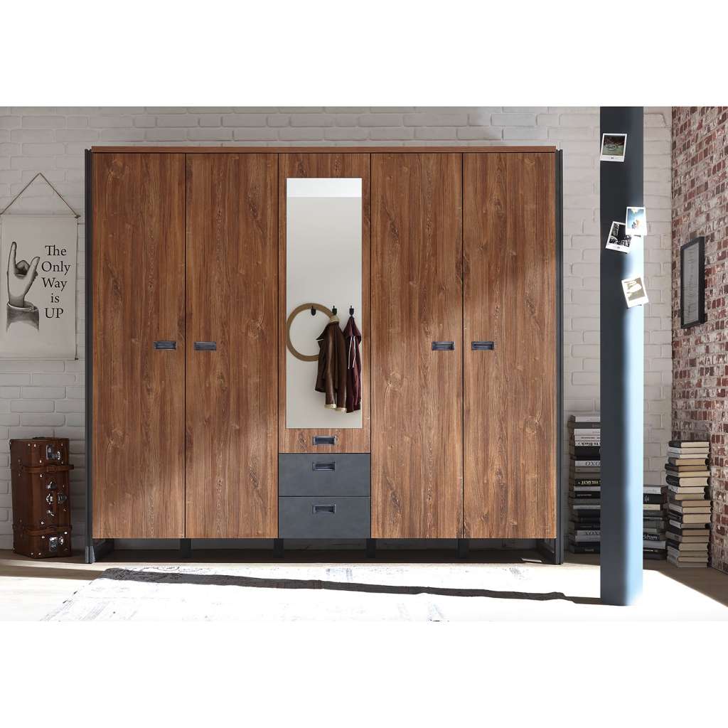 home24 Drehtuerenschrank Marton
