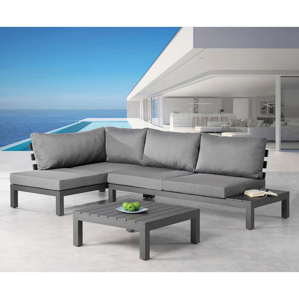 home24 Loungegruppe Luanda (3-teilig)