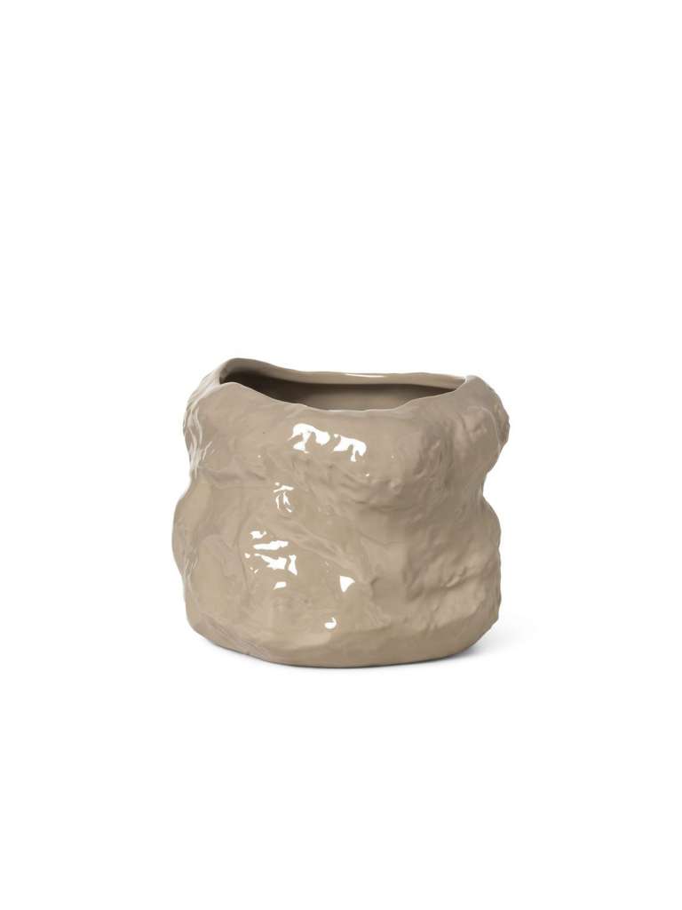 ferm LIVING - Tuck Vase - Ø 29 cm - cashmere - indoor