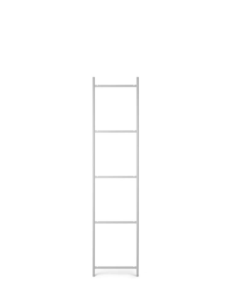 ferm LIVING - Punctual Seitenleiter - 5 Spossen - grau - indoor