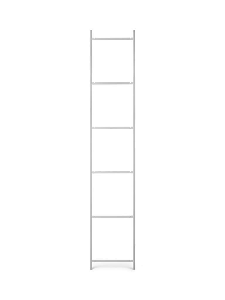 ferm LIVING - Punctual Seitenleiter - 6 Spossen - grau - indoor