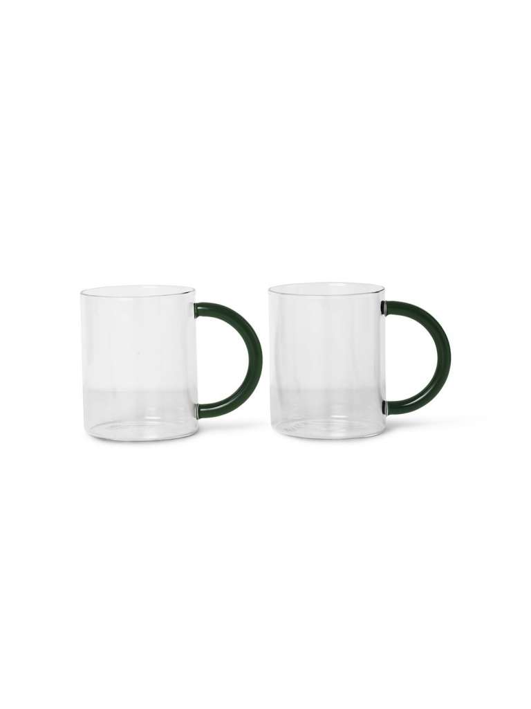 ferm LIVING - Still Tasse 2er-Set - transparent - indoor
