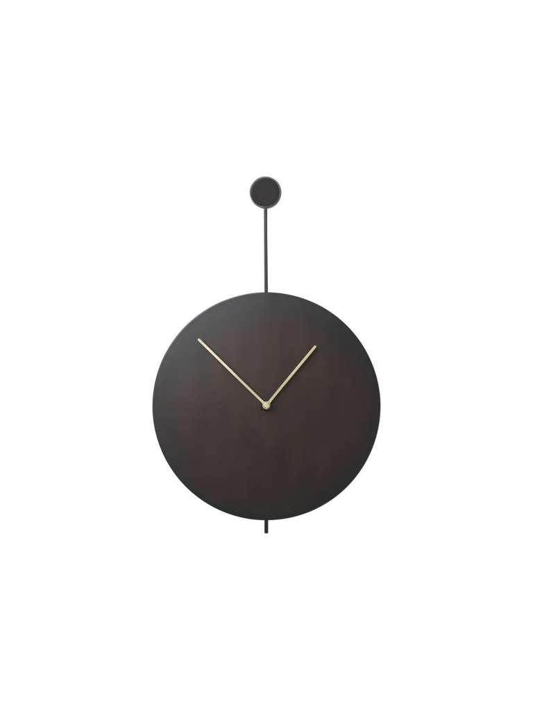 ferm LIVING - Trace Wanduhr - indoor