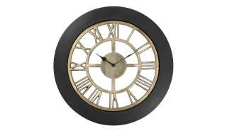 Wanduhr ¦ gold ¦ Maße (cm): H: 4 Ø: 44 Dekoration > Uhren & Wetterstationen - Höffner