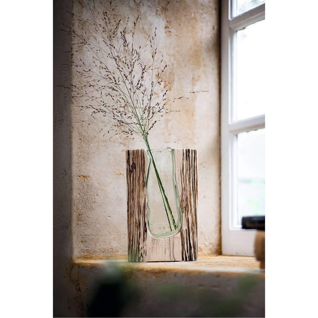 home24 Holzvase Casolare