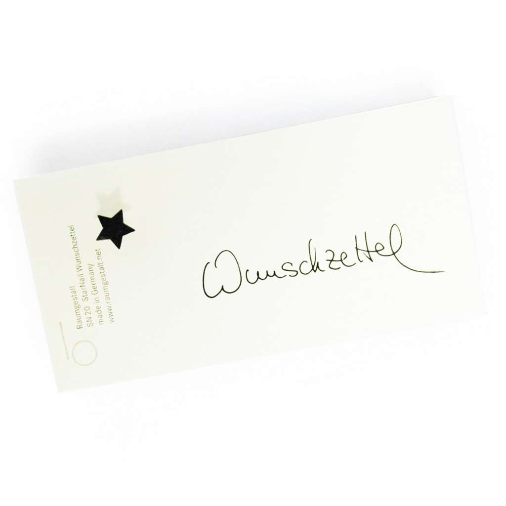 Raumgestalt - StarNail Wunschzettel - indoor