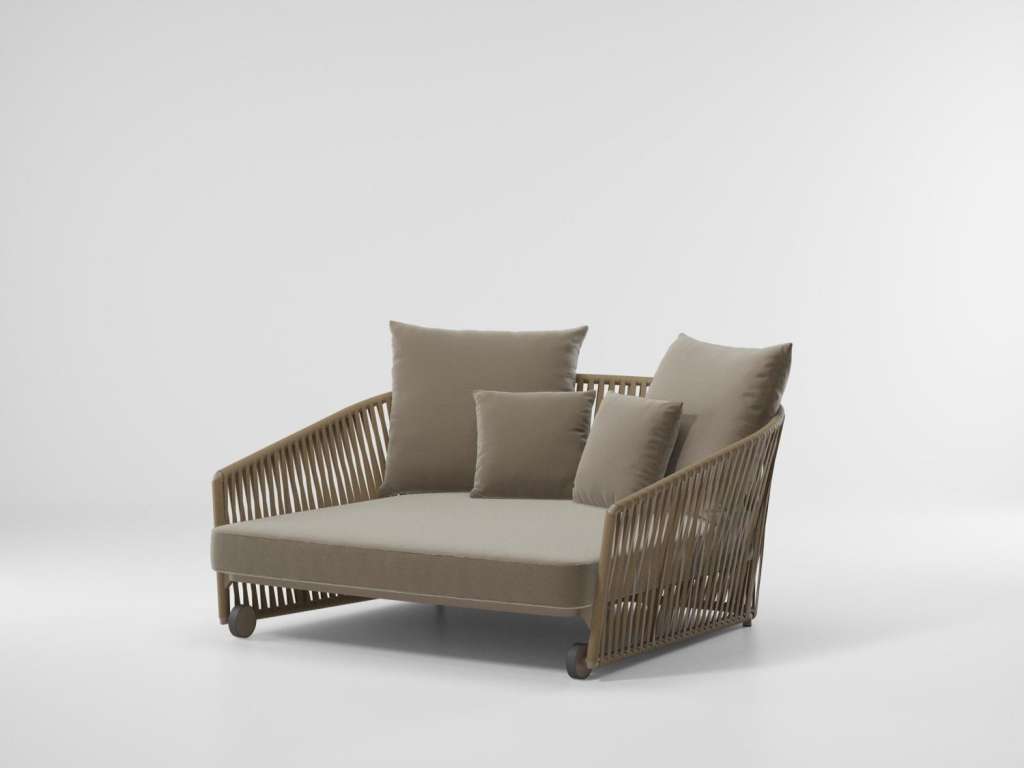 Kettal - Bitta Lounge Daybed - honeysuckle/ wet sand - outdoor