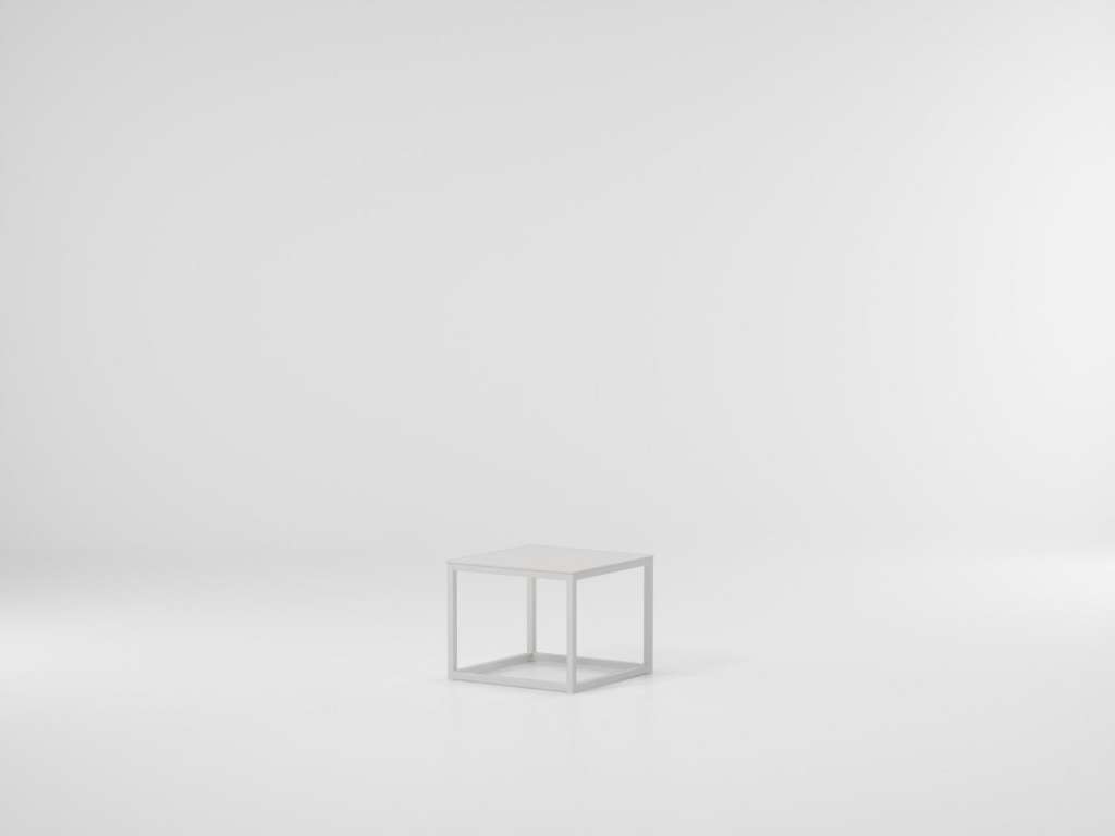 Kettal - Landscape Beistelltisch - bone/ bone - indoor