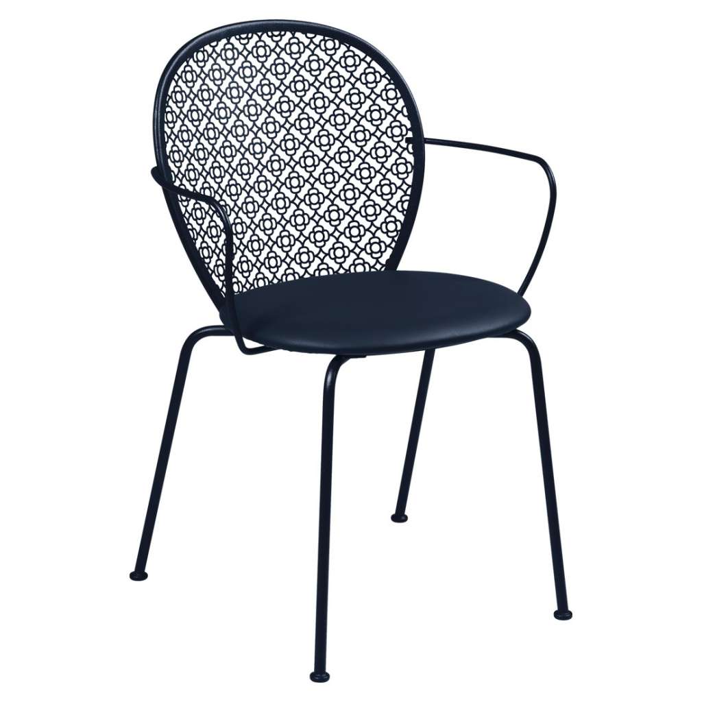 Fermob - Lorette Armlehnstuhl - 01 Baumwollweiss - outdoor