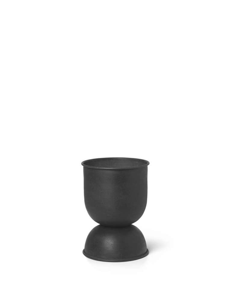 ferm LIVING - Hourpot Blumentopf - schwarz - indoor