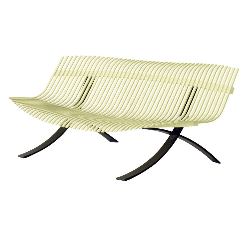 Fermob - Charivari Bank - A6 Zitronensorbet - outdoor