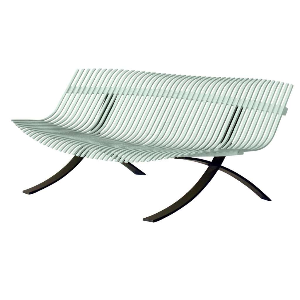 Fermob - Charivari Bank - A7 Gletscherminze - outdoor