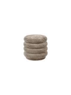 ferm LIVING - Pouf Rund - small - beige - indoor