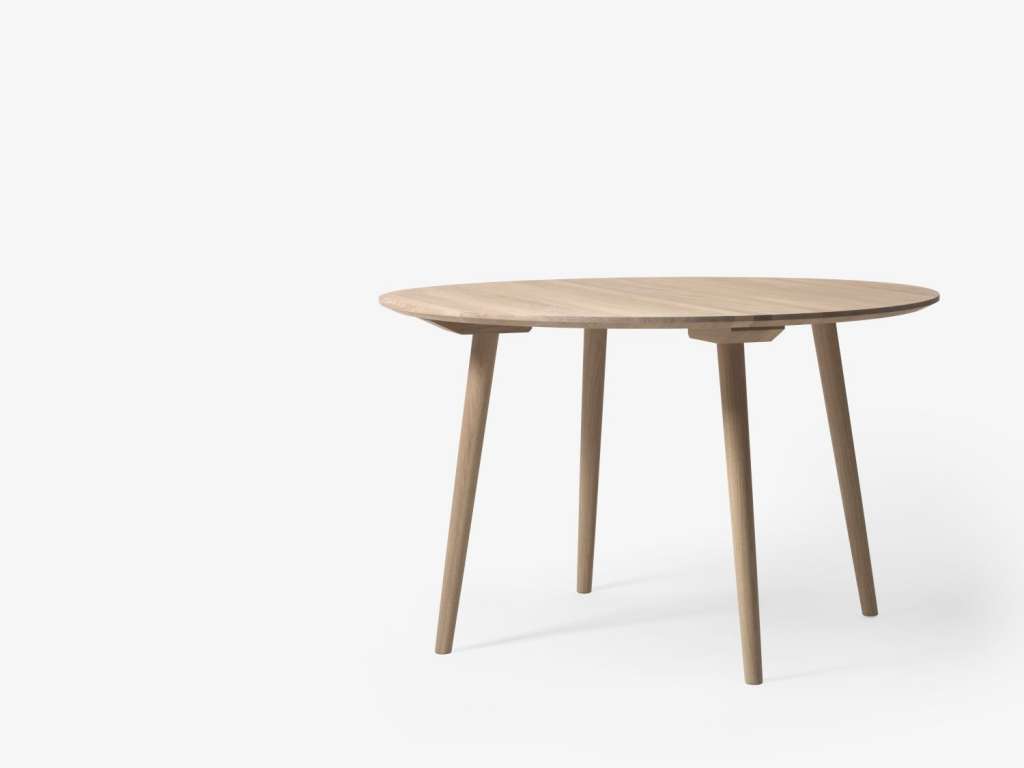 andTRADITION - In Between Tisch rund SK3 & SK4 - White oiled Oak - indoor