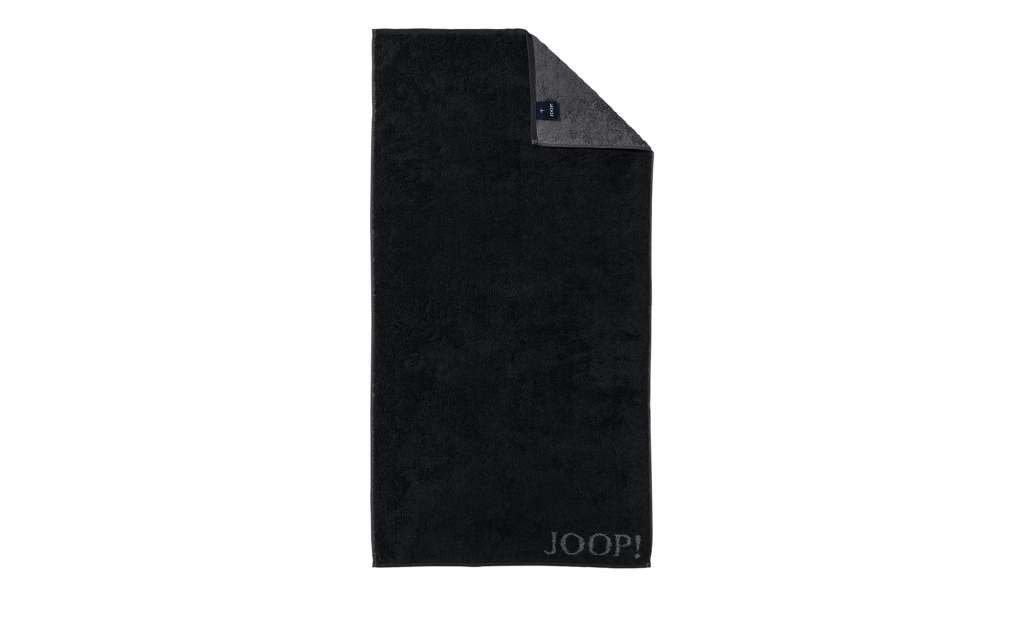 JOOP! Duschtuch  JOOP 1600 Classic Doubleface ¦ schwarz ¦ 100% Baumwolle ¦ Maße (cm): B: 80 Badtextilien und Zubehör > Handtücher & Badetücher > Duschtücher - Höffner