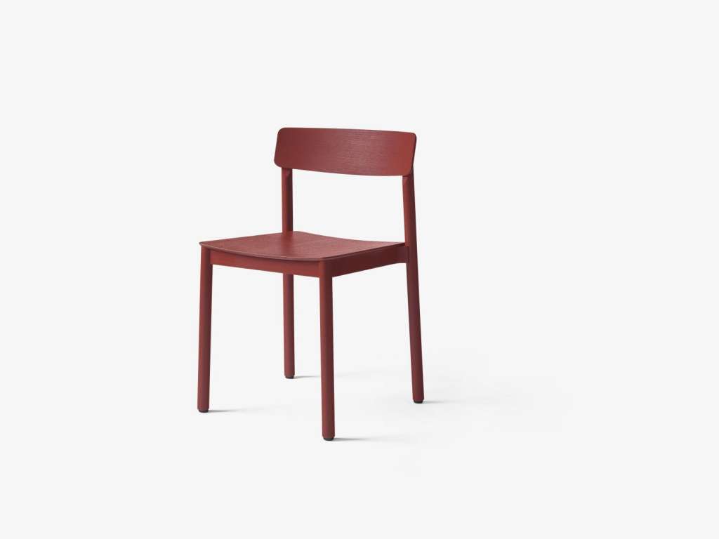 andTRADITION - Betty TK2 Stuhl - Maroon - indoor