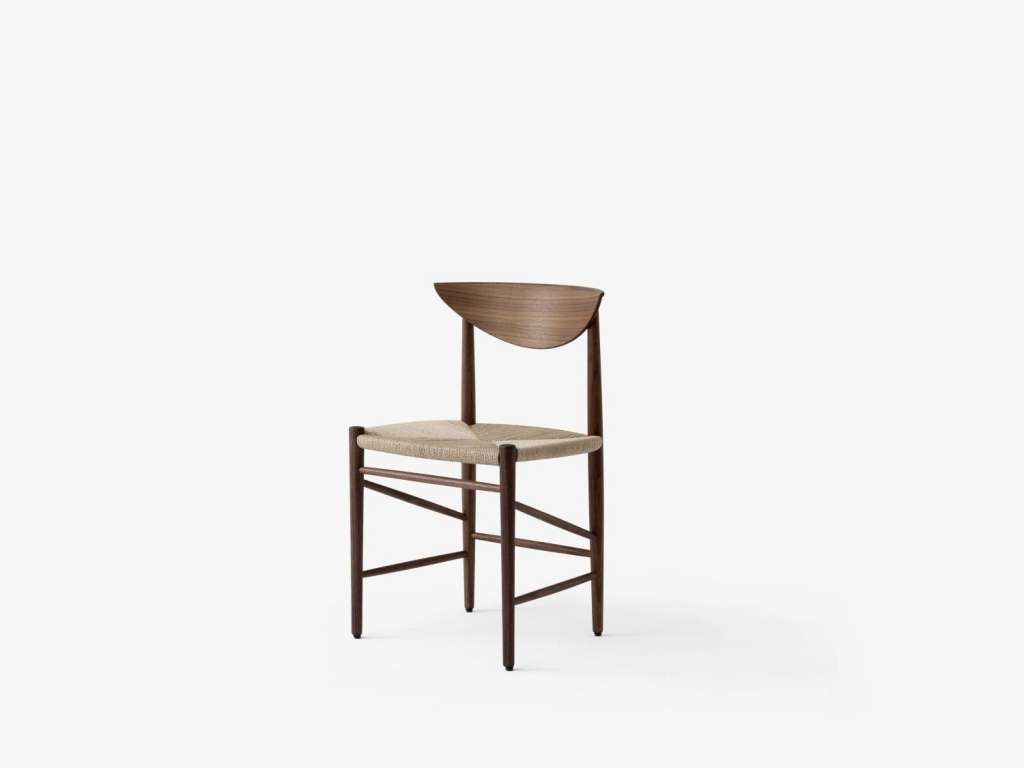 andTRADITION - Drawn HM3 Stuhl - Oiled Walnut - indoor