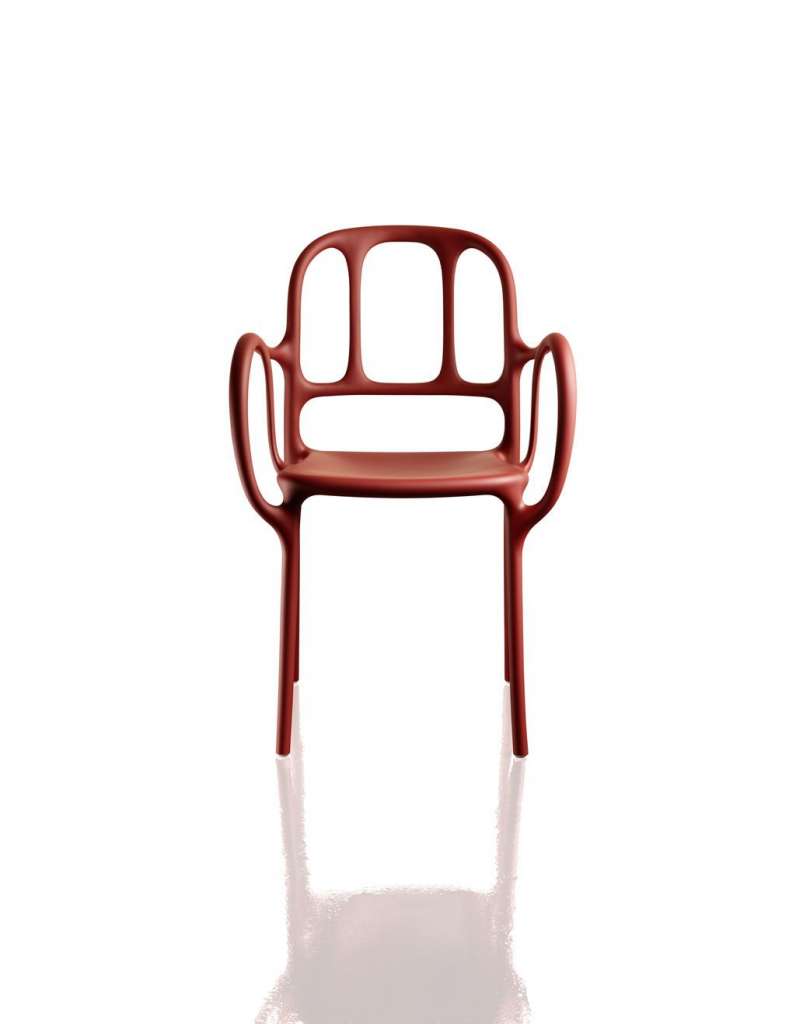 Magis - Mila Stuhl - rot 1484 C - indoor