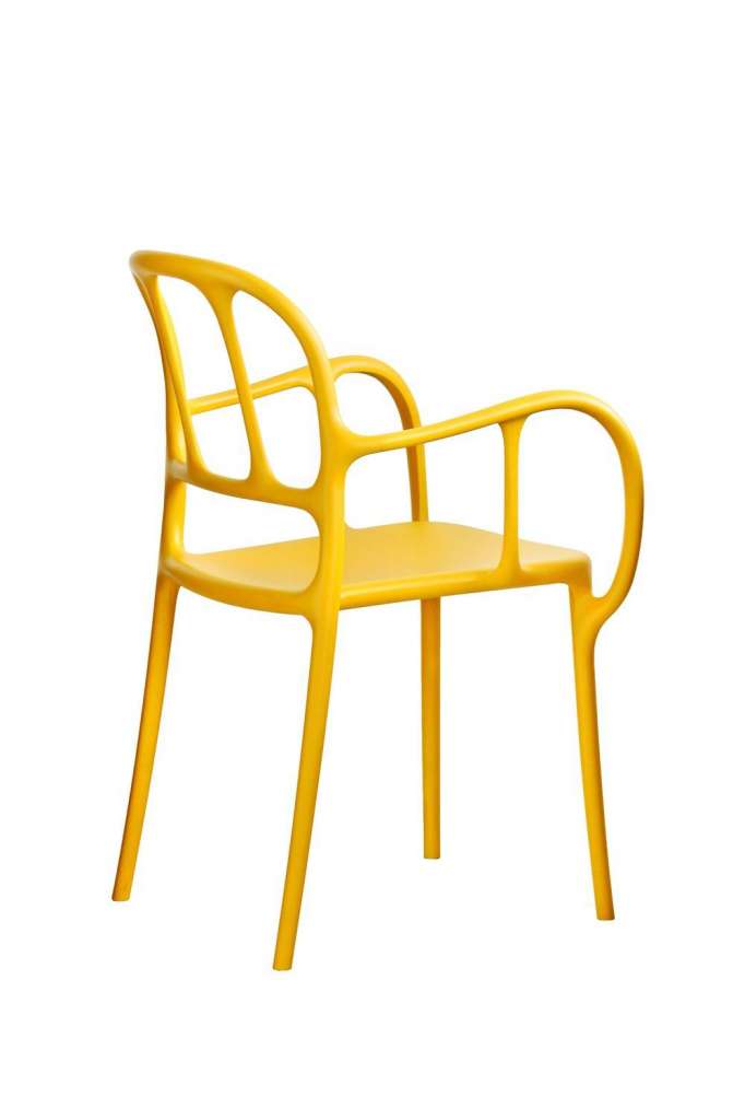 Magis - Mila Stuhl - gelb 1666 C - indoor