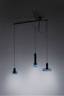 Artemide - Stablight Pendelleuchte 3 flammig - marineblau - indoor