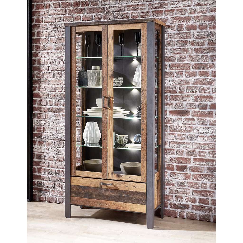 home24 Vitrinenschrank Blackpool