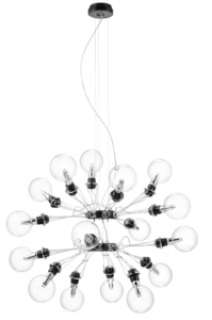 Lumina - Matrix Doppia Pendelleuchte - black soft touch - indoor
