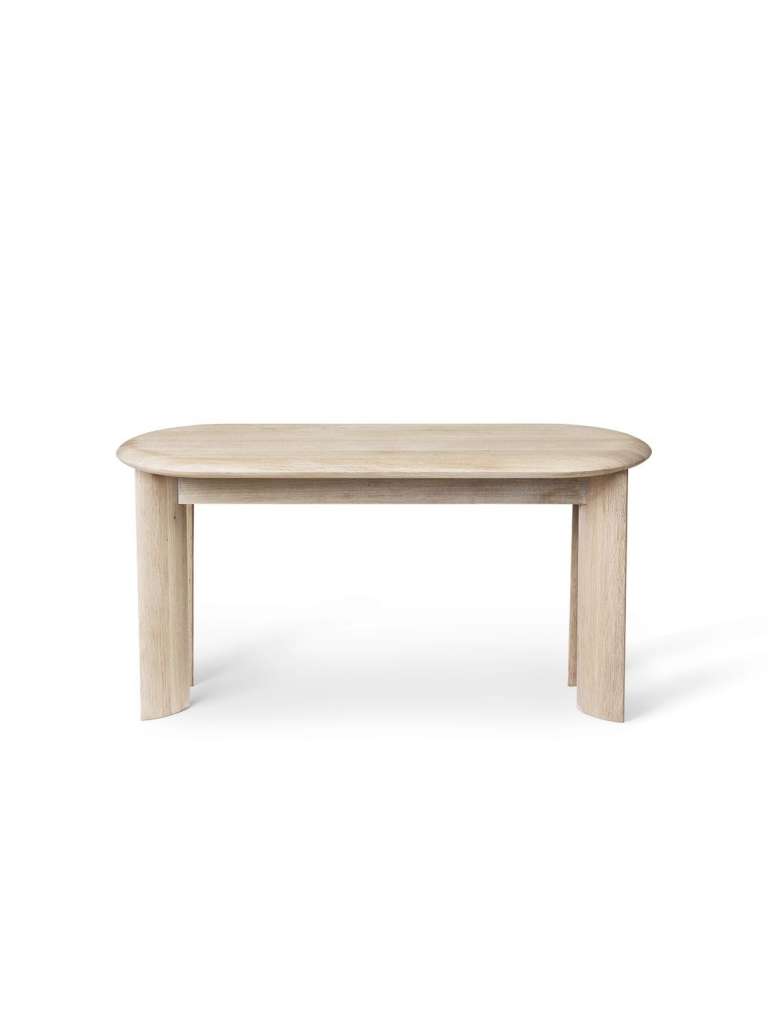 ferm LIVING - Bevel Bank - weiß - indoor