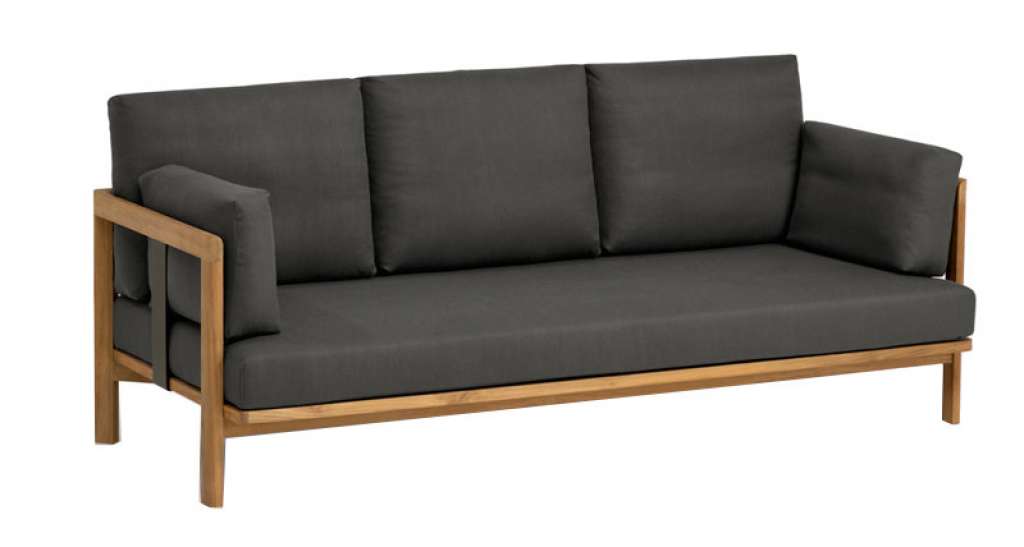 Weishäupl - Newport Sofa - Dolan spring - Gestell Edelstahl - outdoor