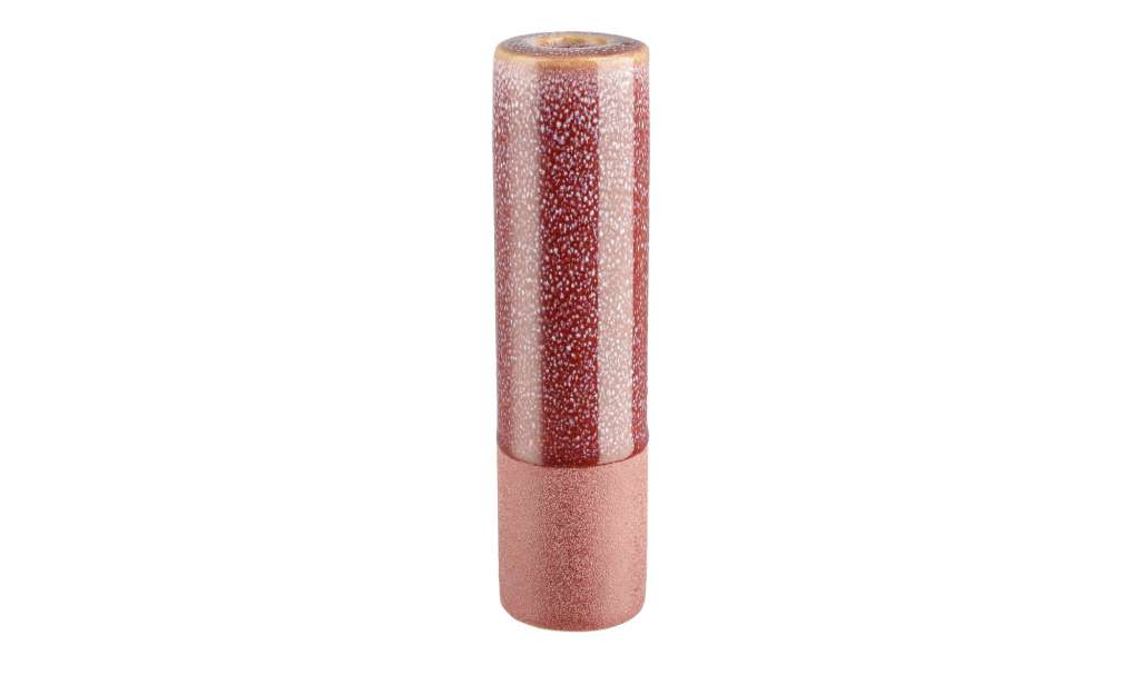 Kerzenhalter ¦ rosa/pink ¦ Steingut ¦ Maße (cm): B: 5 H: 20 T: 5 Dekoration > Kerzen & Lichter > Kerzenständer - Höffner