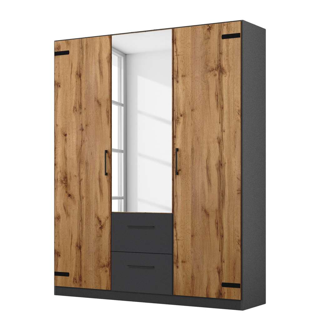 home24 Drehtuerenschrank Butte