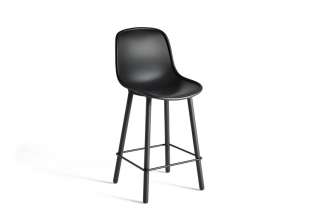 HAY - Neu 12 Barhocker Low - black - indoor