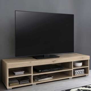 TV Tisch in Eichefarben 140 cm breit