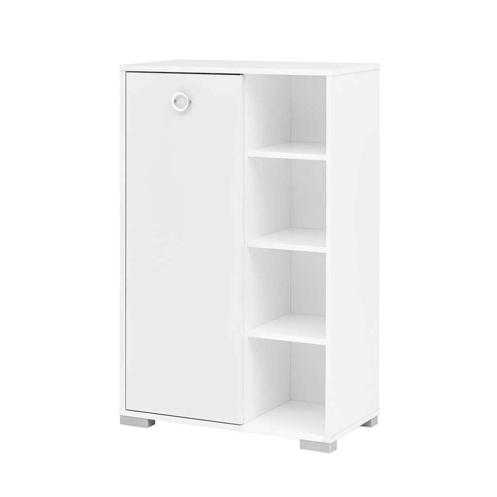 Bad Highboard in Weiß 65 cm breit