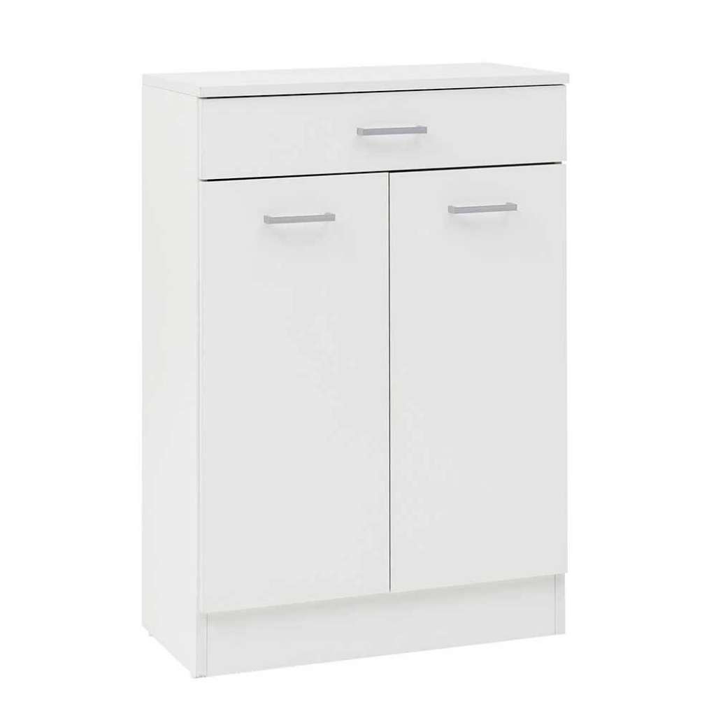 Weiße Kommode für Bad 60 cm breit