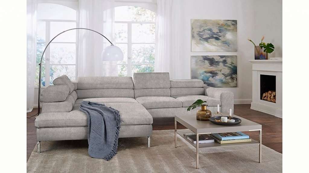 GALLERY M Ecksofa »Felicia«, mit Metallfuß, wahlweise mit manuellem oder motorischem Sitzvorzug