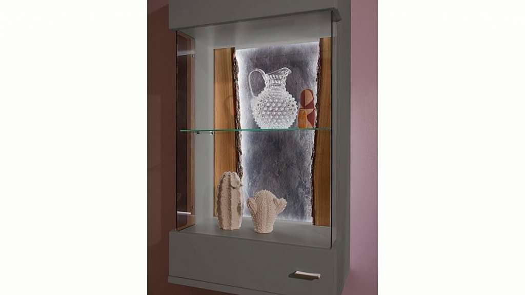 set one by Musterring Vitrine »TACOMA« Typ 21/22, Höhe 126,4 cm, mit getönter Glastür