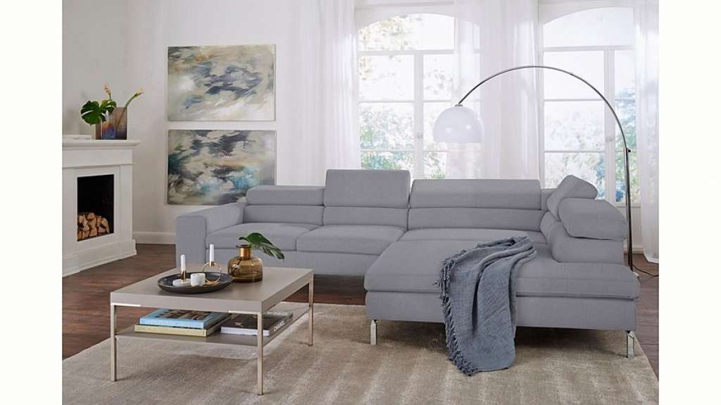 GALLERY M Ecksofa »Felicia«, mit Metallfuß, wahlweise mit manuellem oder motorischem Sitzvorzug