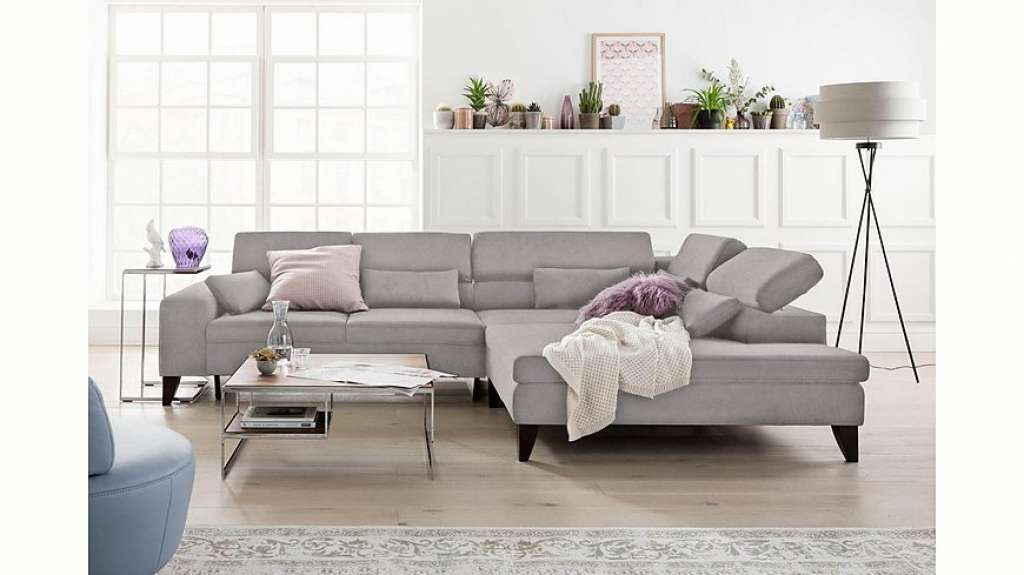 GALLERY M Ecksofa »Felicia«, mit Holzfuß, wahlweise mit manuellem oder motorischem Sitzvorzug