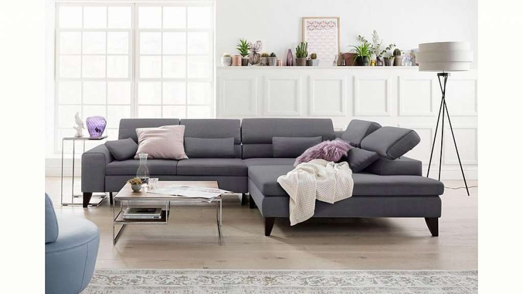 GALLERY M Ecksofa »Felicia«, mit Holzfuß, wahlweise mit manuellem oder motorischem Sitzvorzug