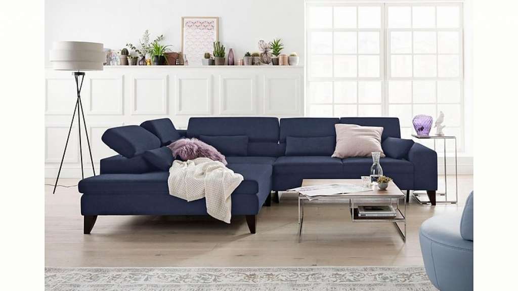 GALLERY M Ecksofa »Felicia«, mit Holzfuß, wahlweise mit manuellem oder motorischem Sitzvorzug