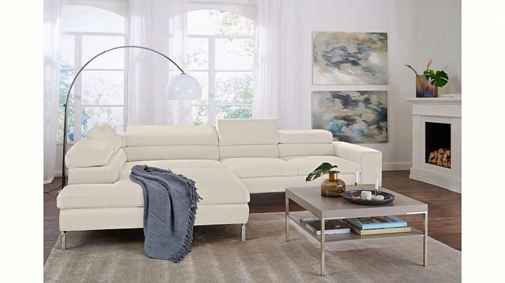 GALLERY M Ecksofa »Felicia«, mit Metallfuß, wahlweise mit manuellem oder motorischem Sitzvorzug