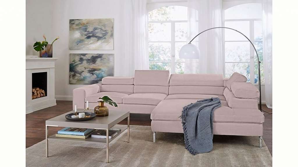 GALLERY M Ecksofa »Felicia«, mit Metallfuß, wahlweise mit manuellem oder motorischem Sitzvorzug