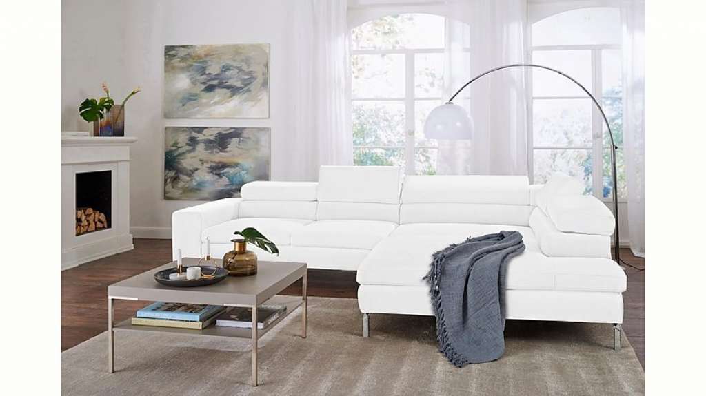 GALLERY M Ecksofa »Felicia«, mit Metallfuß, wahlweise mit manuellem oder motorischem Sitzvorzug