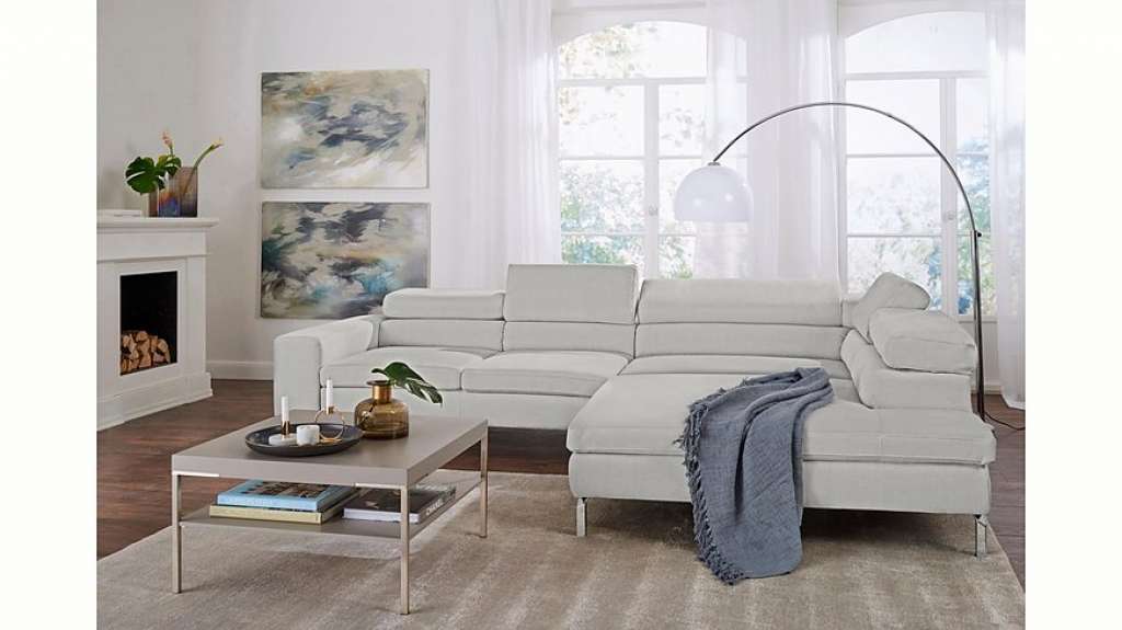 GALLERY M Ecksofa »Felicia«, mit Metallfuß, wahlweise mit manuellem oder motorischem Sitzvorzug