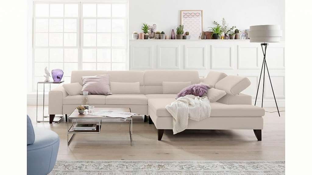 GALLERY M Ecksofa »Felicia«, mit Holzfuß, wahlweise mit manuellem oder motorischem Sitzvorzug