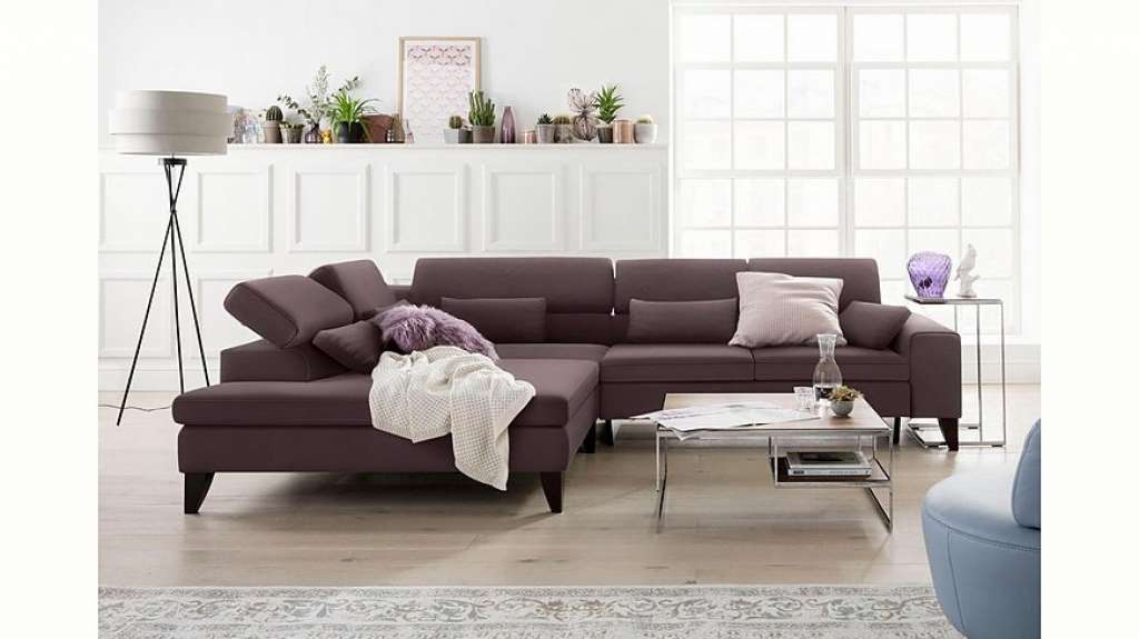 GALLERY M Ecksofa »Felicia«, mit Holzfuß, wahlweise mit manuellem oder motorischem Sitzvorzug